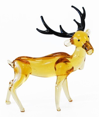 GLASS ELK, 6/SET ($5.50/PC) 10410