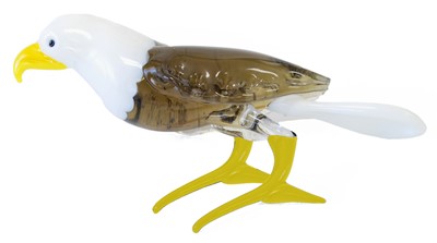 GLASS BALD EAGLE, 6/SET ($5.50/PC) 10360